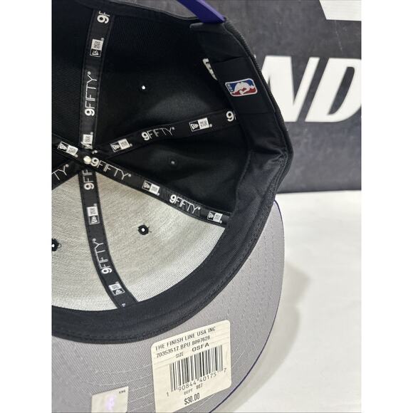 New Era Los Angeles Lakers Snapback Hat Cap 9Fifty Hardwood Classics - Picture 7 of 10